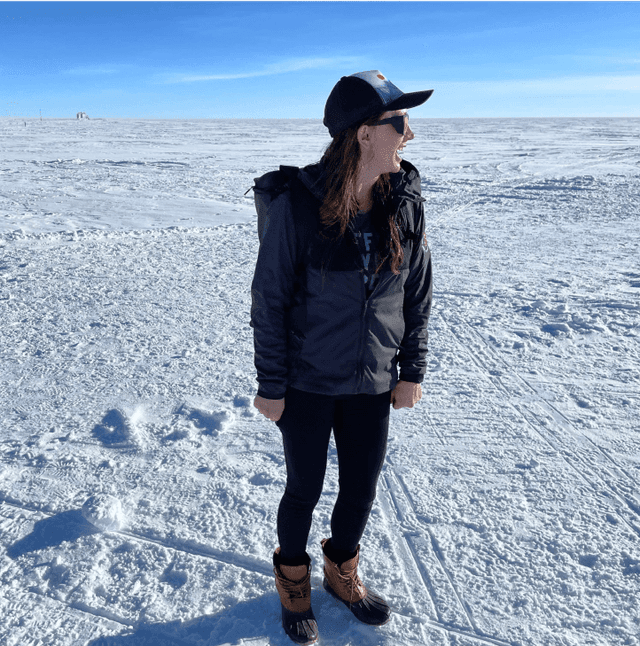 Ashley in Greenland